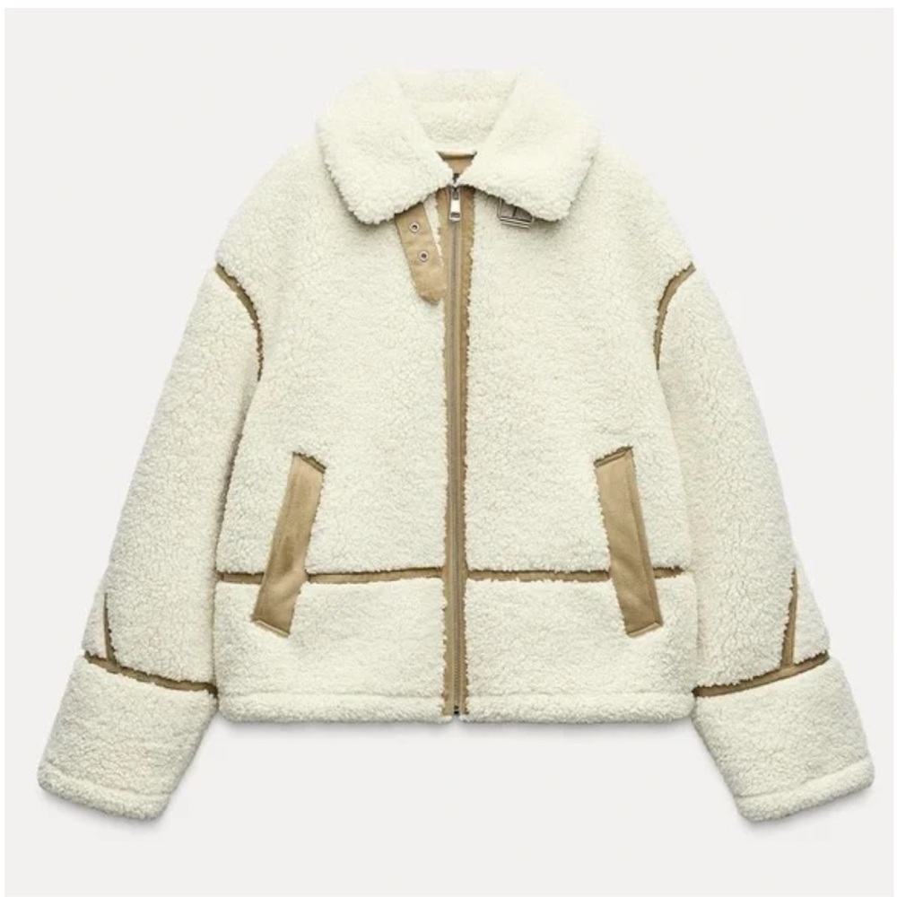 NWOT Sherpa jacket